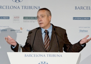 Barcelona Tribuna con Pere Navaro