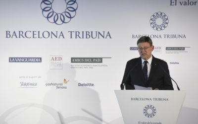 Barcelona Tribuna con Ximo Puig