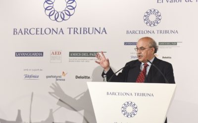 Barcelona Tribuna con Andreu Mas-Colell