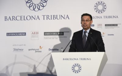 Barcelona Tribuna con Josep Maria Bartomeu