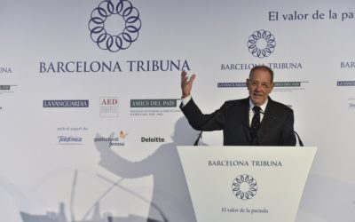 Barcelona Tribuna con Javier Solana
