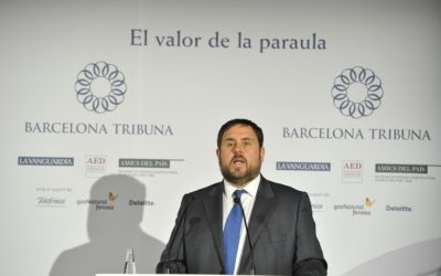 Barcelona Tribuna con Oriol Junqueras