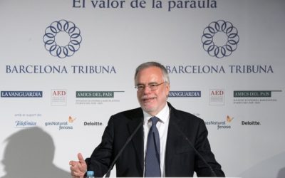Barcelona Tribuna con Andrea Riccardi