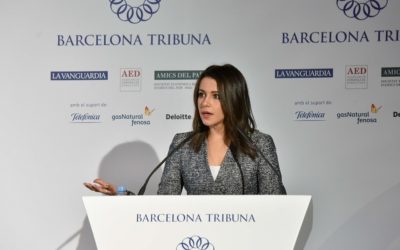 Barcelona Tribuna con Inés Arrimadas
