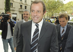 Barcelona Tribuna con Sandro Rosell
