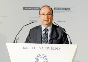 Barcelona Tribuna con Miquel Iceta 2014