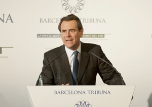 Barcelona Tribuna con Sixte Cambra