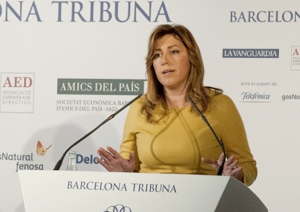 Barcelona Tribuna con Susana Díaz