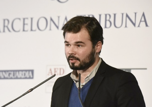 Barcelona Tribuna con Gabriel Rufián