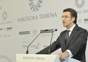 Barcelona Tribuna con Alberto Núñez Feijóo