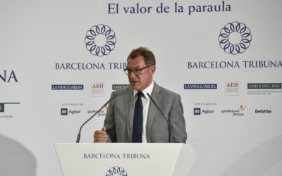 Barcelona Tribuna con Heinz-Peter Tempel