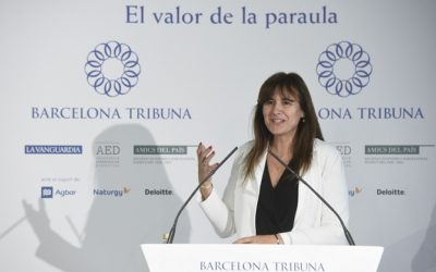 Barcelona Tribuna con Laura Borràs