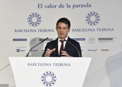 Barcelona Tribuna amb Manuel Valls