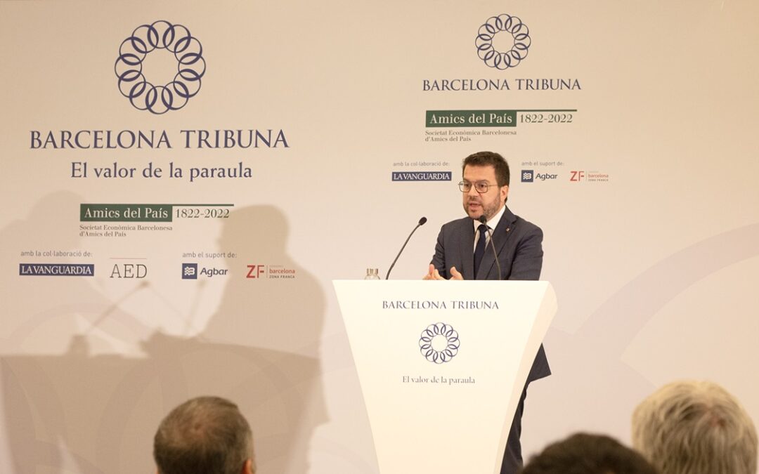 “Catalunya, reptes i futurs” | Barcelona Tribuna con Pere Aragonès
