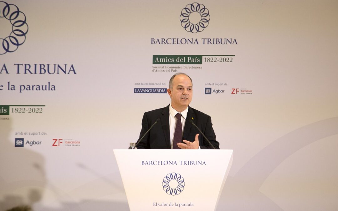 Barcelona Tribuna con Jordi Turull