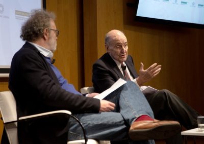 Barcelona Tribuna amb John Carlin i Miquel Roca